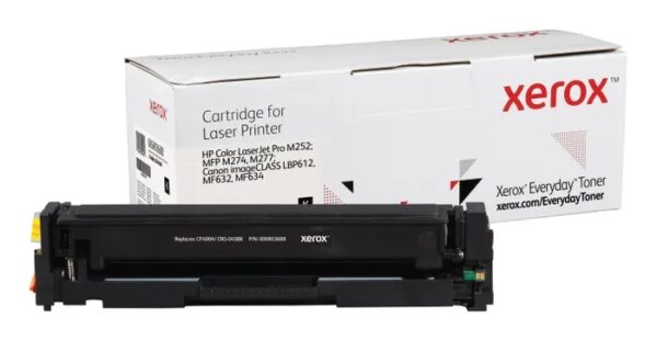 Xerox Everyday HP CF400A Negro Cartucho de Toner Generico - Reemplaza 201A