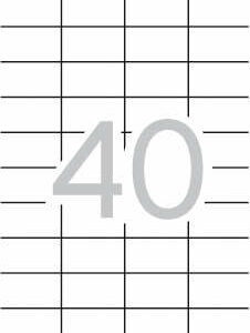 Apli Pack de 4.000 Etiquetas Rectangulares 52.5x29.7mm - 100 Hojas por 40 Etiquetas - Adhesivo Permanente - Cantos Rectos - Color Blanco