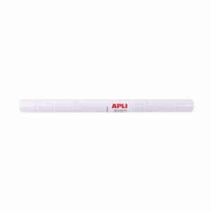 Apli Forro para Libros en Rollo 80? 3 x 0,5 Metros - Polipropileno - Adhesivo Reposicionable - Alta Resistencia
