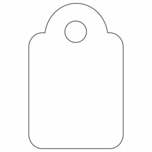 Apli Etiquetas Colgantes Blancas 13 x 20mm 200 U.