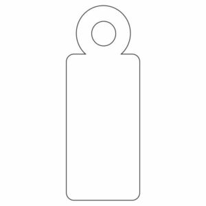 Apli Etiquetas Colgantes Blancas 9 x 24mm 1.000 U.