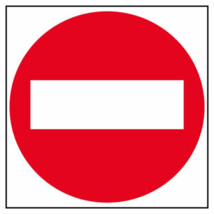 Apli Etiqueta Se?alizacion Prohibido El Paso 1 U.