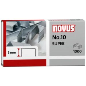 Novus N? 10 Super Caja de 1000 Grapas N? 10 Galvanizadas
