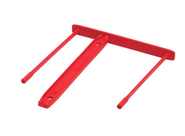 Bankers Box Pack de 100 Fastener de 92mm de Plastico - Facilitador de Traspaso de Papeles - Capacidad de Hasta 500 Hojas