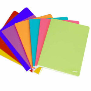 Ancor Classic Stripes Libreta Tama?o A4 Cuadriculado 5x5mm - 48 Hojas 90gr - Tapa Polipropileno - Colores Surtidos